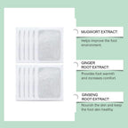 BUY 1 PACK GET 1 FREE 100% Merbal & Gentle Ingredient Detox Foot Pads (1 BOX = 20 PATCHES)