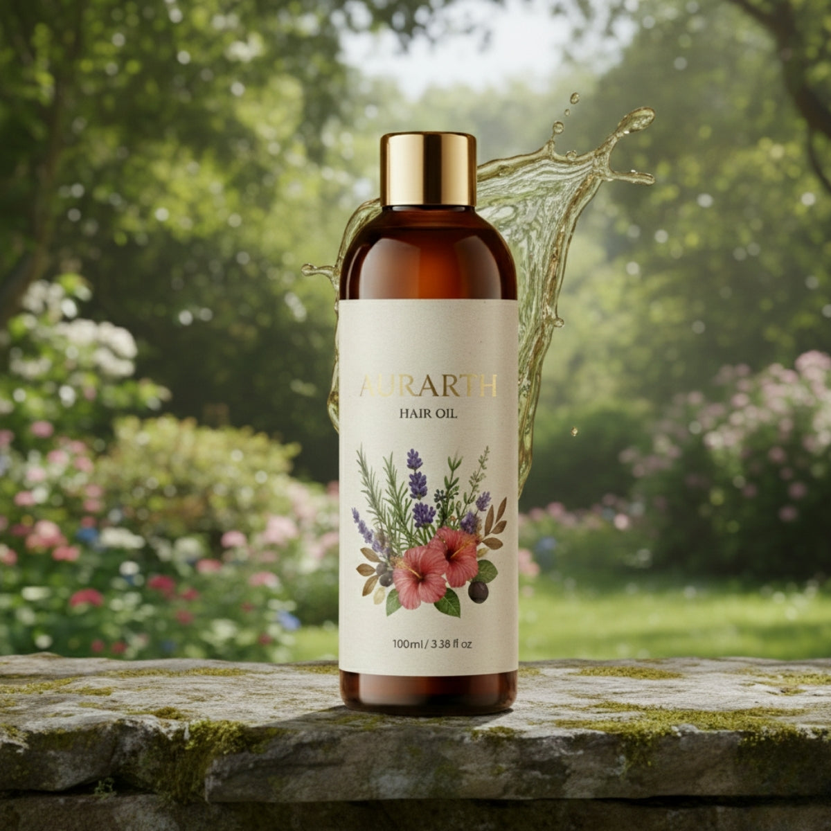 Natural Hair Oil for Women - Stronger Hair, Zero Damage, Daily Use