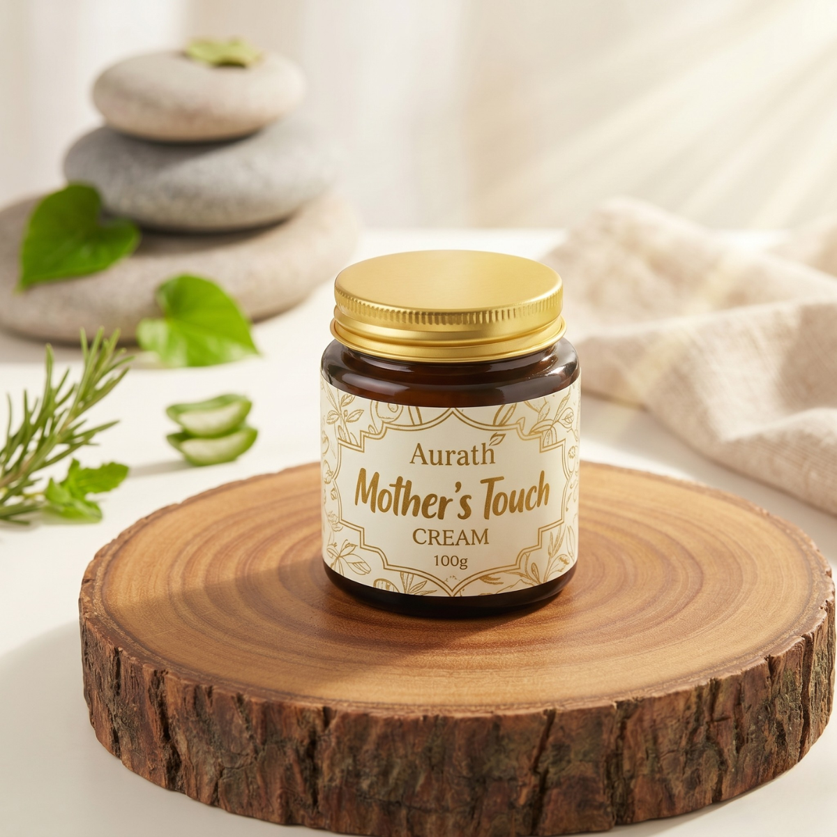 Mother's Touch 100% Natural Face Cream | 50g Deep Hydration & Glow Booster